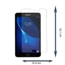 Samsung Tab 4 SM-T230 Temperli Cam Tablet Ekran Koruyucu 10 ADET Samsung Tab 4 SM-T230 Temperli Cam Tablet Ekran Koruyucu 10 ADET